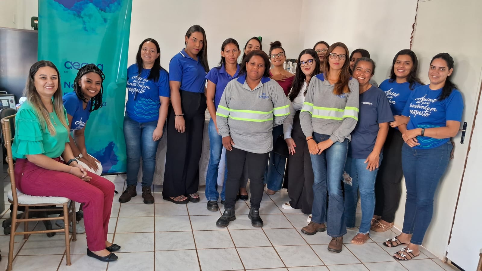 Concessionárias da Aegea MT celebram Mês das Mulheres com uma programação especial e homenagem para as colaboradoras