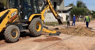 Ampliação da rede de esgoto em Sinop vai beneficiar 44 mil pessoas até dezembro