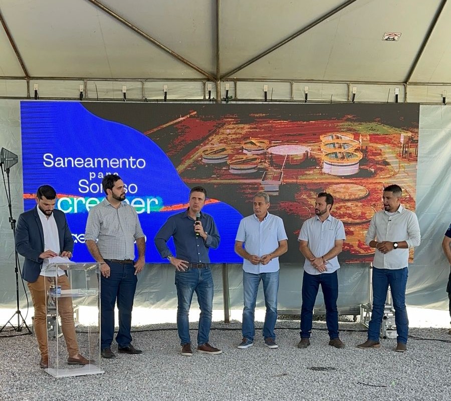 Nova estação dobra cobertura de esgoto em Sorriso e marca aniversário da cidade com avanço no saneamento Nova estação dobra cobertura de esgoto em Sorriso e marca aniversário da cidade com avanço no saneamento