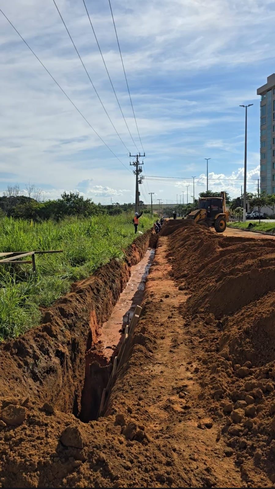 Com obras aceleradas, adutora de 9 km trará mais água para a população de Primavera do Leste