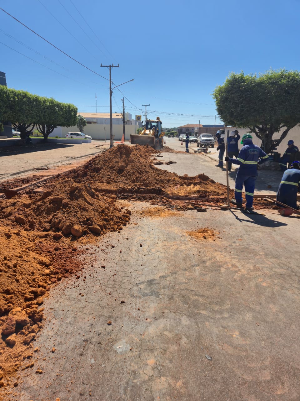 Marcelândia inicia nova etapa do saneamento com implantação de rede coletora de esgoto