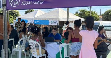 Águas de Sinop marcou presença do projeto Multiação com atendimentos itinerantes