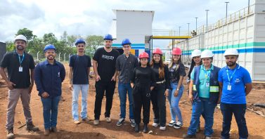 Alunos da UFMT realizam visita técnica às obras da nova Estação de Tratamento de Água de Barra do Garças