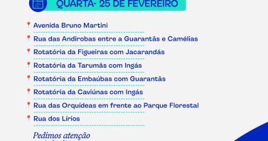 Obras em Andamento 25/02