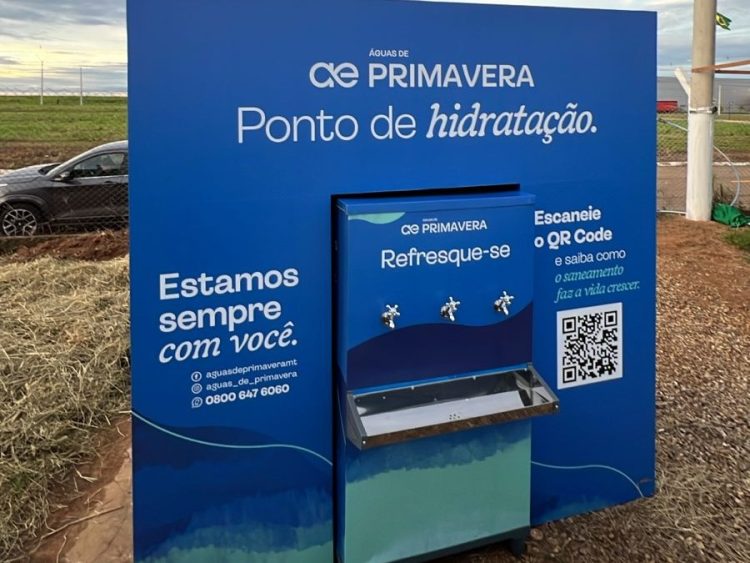Águas de Primavera está presente na FarmShow e reforça compromisso com a população