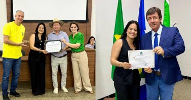 Águas de Sinop recebe Moções de Aplauso por apoio ao Projeto Meio Ambiente Itinerante