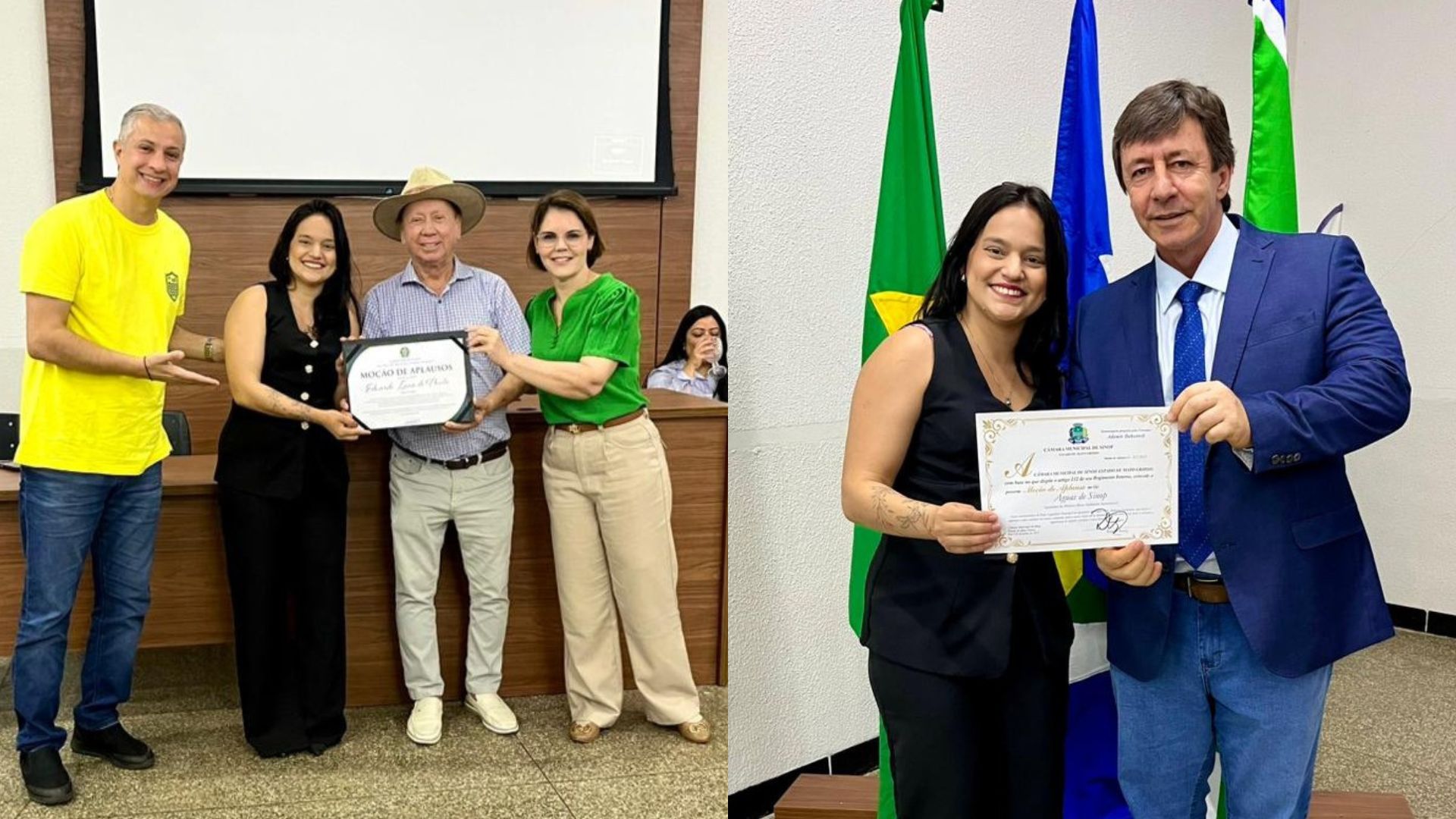 Águas de Sinop recebe Moções de Aplauso por apoio ao Projeto Meio Ambiente Itinerante