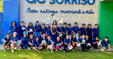 Águas de Sorriso fecha mês com diversas ações sobre o uso consciente da água