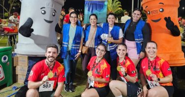 Águas de Primavera garante hidratação na 5ª Corrida Homens do Fogo com mais de 6 mil copinhos d’água