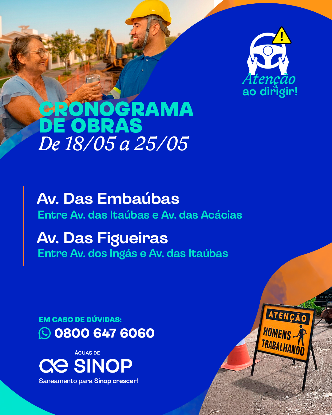Cronograma de Obras em Sinop