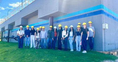 Águas de Sinop leva alunos da Unemat para visita técnica à Estação de Tratamento de Esgoto
