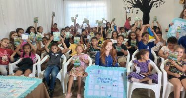 Águas de Jauru promove educação ambiental e conscientiza alunos do CRAS sobre preservação dos recursos naturais