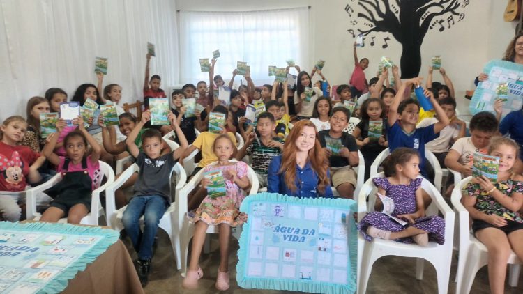 Águas de Jauru promove educação ambiental e conscientiza alunos do CRAS sobre preservação dos recursos naturais