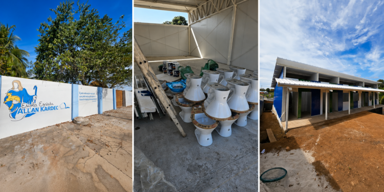 Águas de Barra do Garças fortalece educação e saneamento com doação de materiais para o sistema hidráulico e sanitário da Escola Espírita Allan Kardec