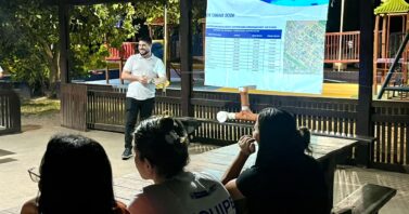 Em reunião com a comunidade, Águas de Sorriso apresenta início de obras no bairro Taiamã