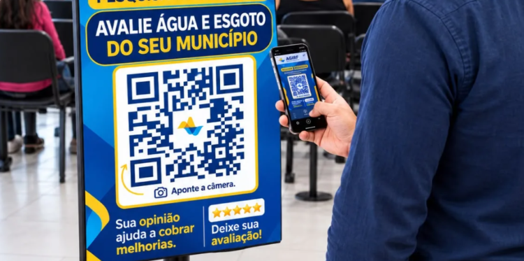 Consumidores podem avaliar serviços de água e esgoto em pesquisa da AGIRF